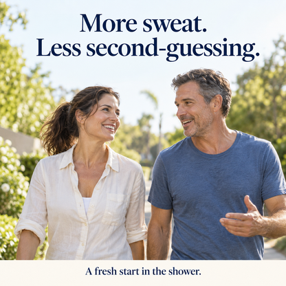 A fresh start for days when you are sweating more