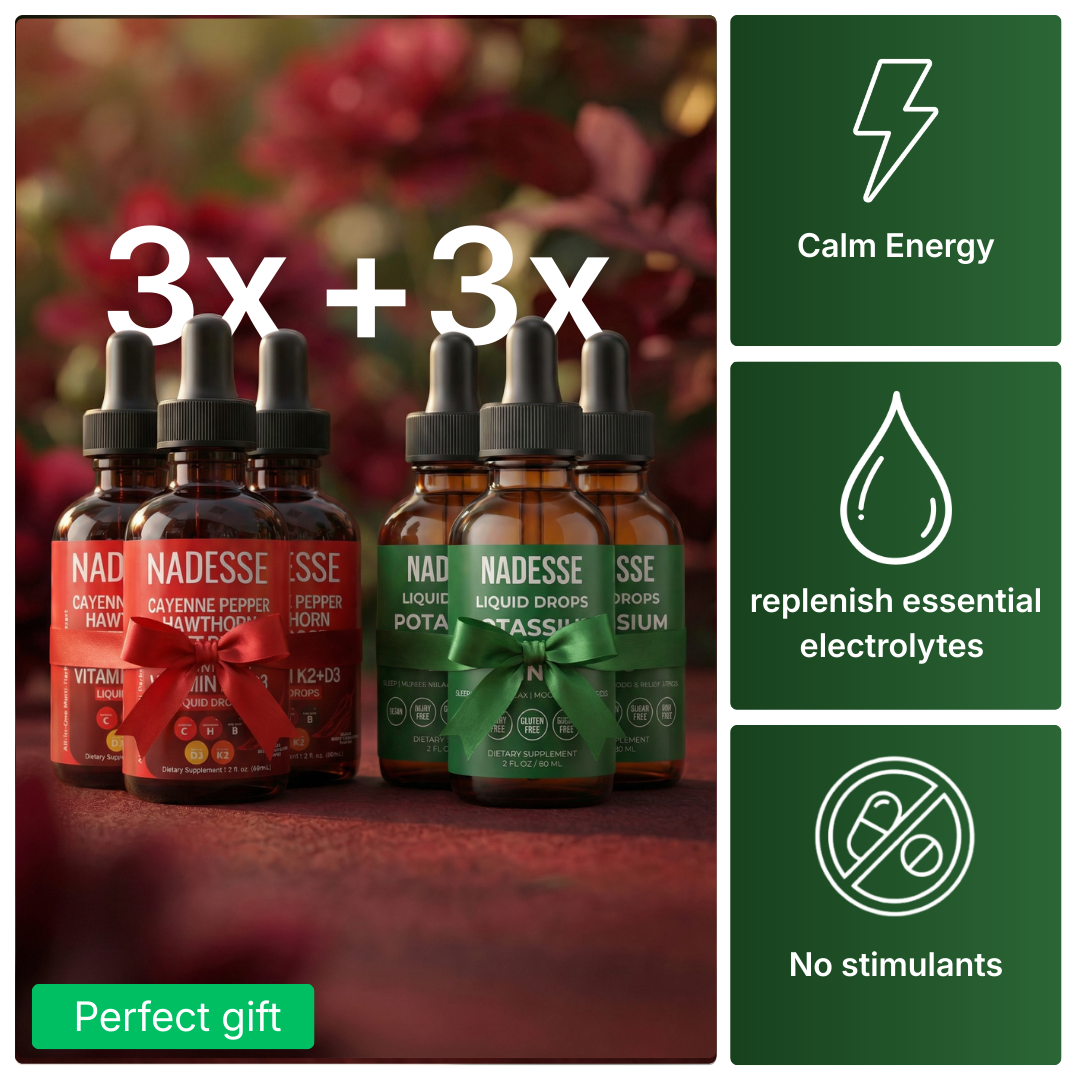 3x Flush™ + 3x Replenish™ Fix & Restore for clogged arteries and spiking blood pressure